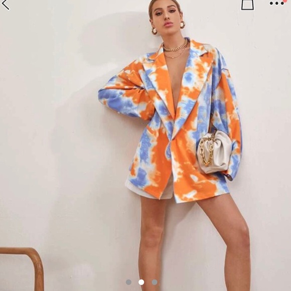 Shein Tie Dye Blazer in size XS - Picture 2 of 3